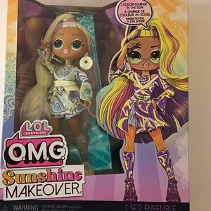 L.O.L. Surprise! O.M.G. Sunshine Makeover Doll - Purple and Yellow